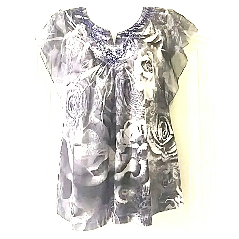 WOMENS BLOUSE SIZE L